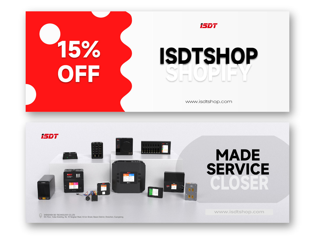 ISDT独立站全网开售啦！优惠多多