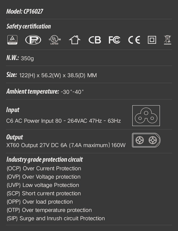 ISDT CP16027